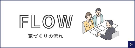 家づくりの流れ　詳しくはこちらから　リンクバナー